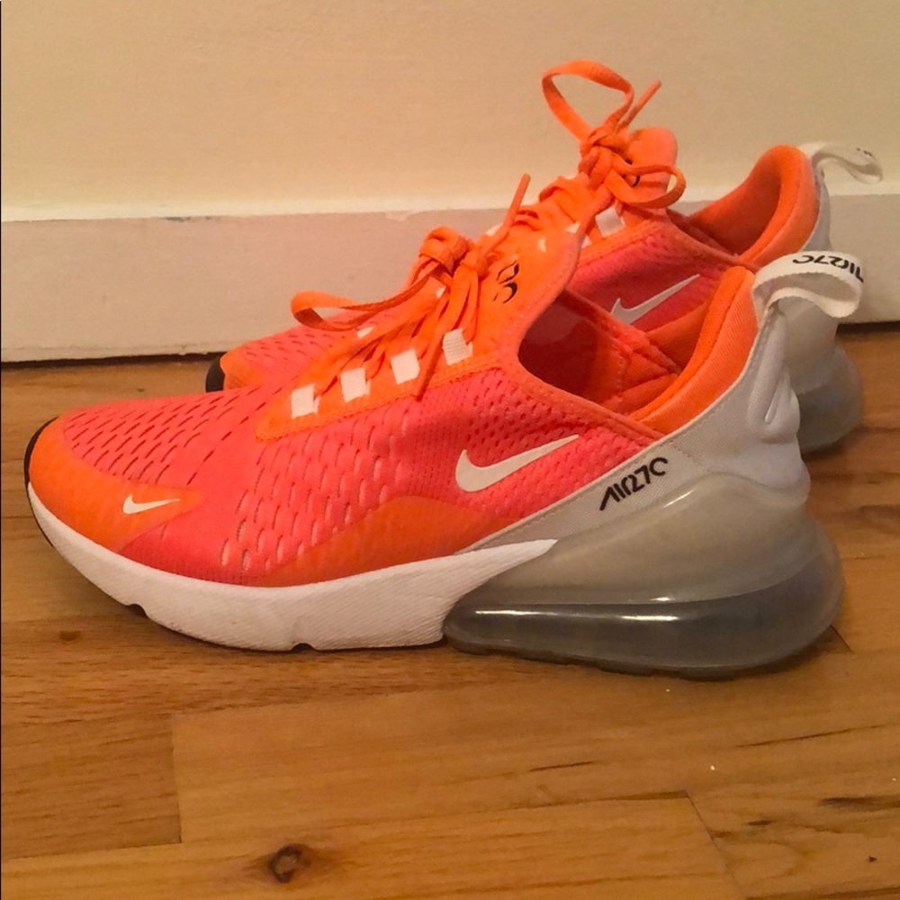Nike orange running sneakers🧡